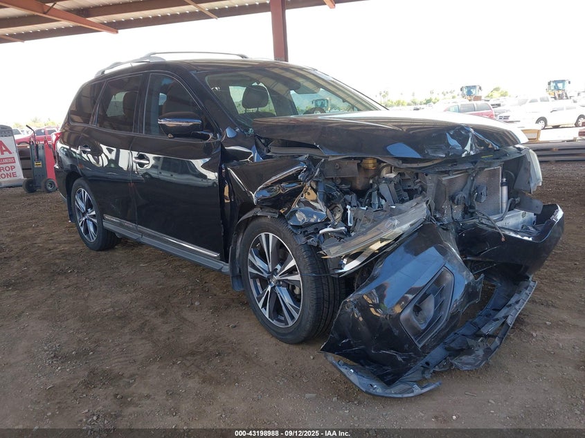 5N1DR2MN7HC602716 2017 Nissan Pathfinder Platinum auction photo 1
