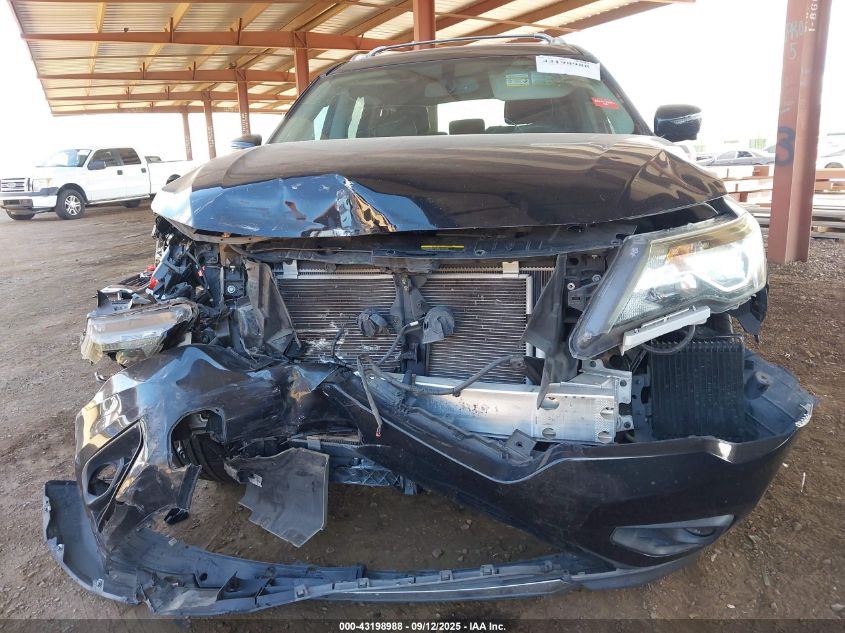 2017 Nissan Pathfinder Platinum VIN: 5N1DR2MN7HC602716 Lot: 43198988