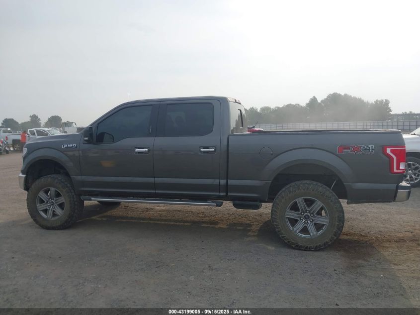 2017 Ford F-150 Xlt VIN: 1FTFW1EF4HKC97771 Lot: 43199005