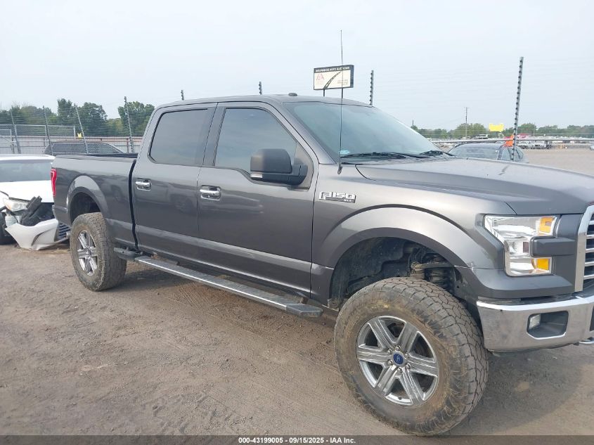 2017 Ford F-150 Xlt VIN: 1FTFW1EF4HKC97771 Lot: 43199005