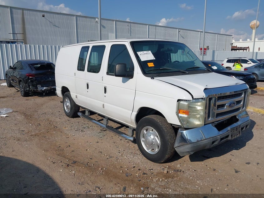 2010 Ford E-250 Commercial/Recreational white van gasoline 1FTNE2EW4ADA32640 photo #1