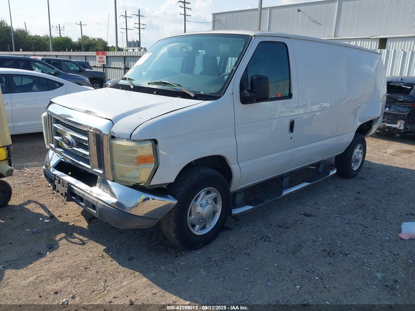 2010 Ford E-250 Commercial/Recreational white van gasoline 1FTNE2EW4ADA32640 photo #3