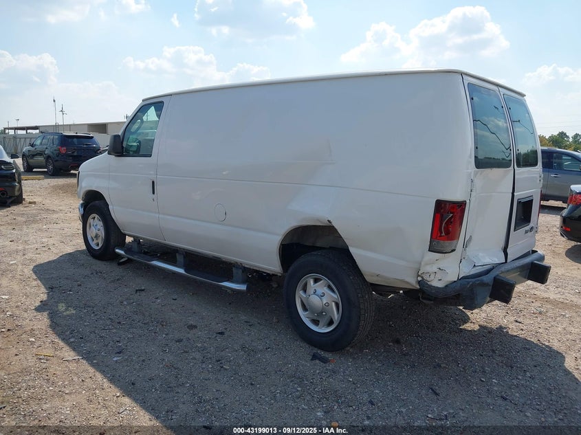 2010 Ford E-250 Commercial/Recreational white van gasoline 1FTNE2EW4ADA32640 photo #4