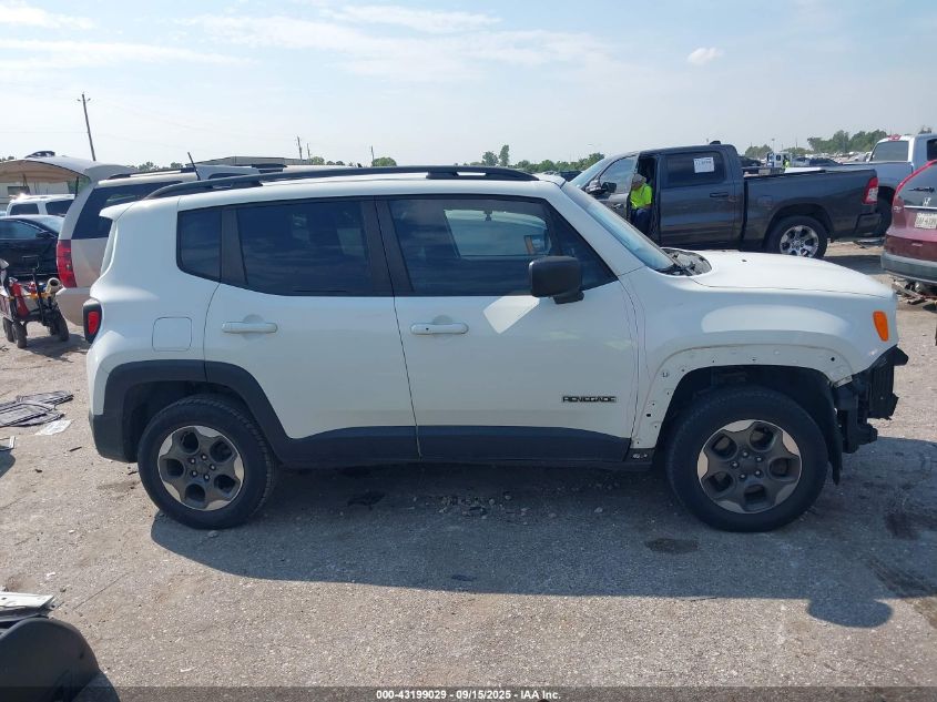 2016 Jeep Renegade Sport VIN: ZACCJBAT0GPD65054 Lot: 43199029