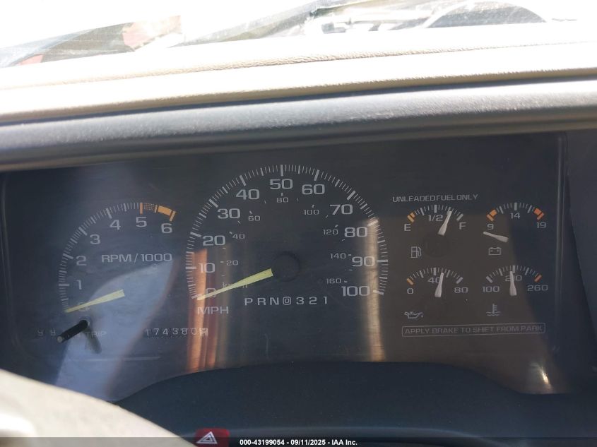 1996 Chevrolet Gmt-400 C1500 VIN: 1GCEC19M6TE114911 Lot: 43199054