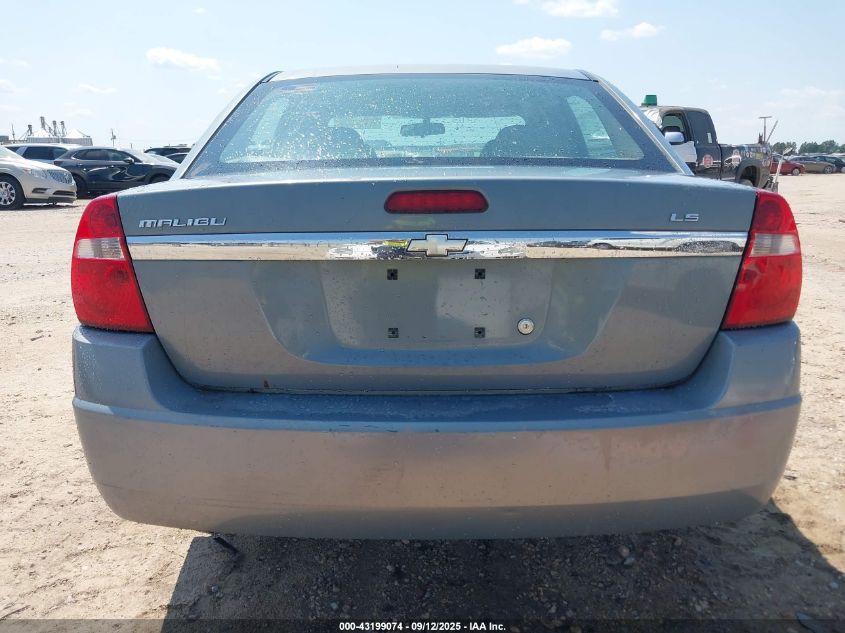 2007 Chevrolet Malibu Ls VIN: 1G1ZS58F87F184661 Lot: 43199074