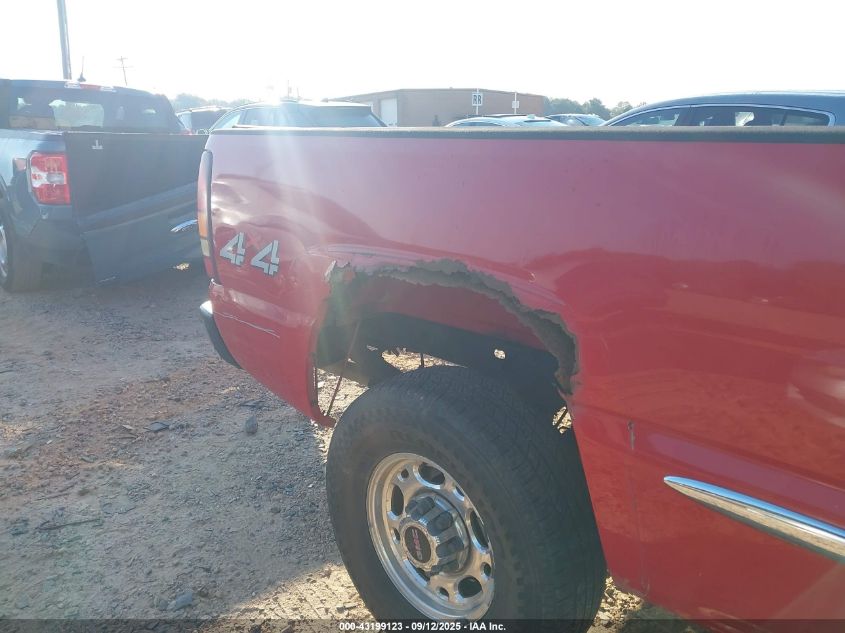 2002 GMC Sierra 1500Hd Sle VIN: 1GTGK13U92F219486 Lot: 43199123