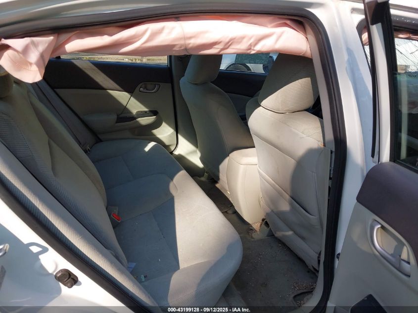 2012 Honda Civic Lx VIN: 2HGFB2F57CH314197 Lot: 43199128