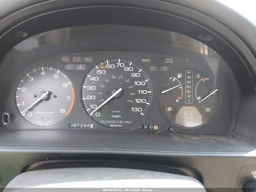 1991 Honda Accord Lx/Ex VIN: JHMCB7657MC047709 Lot: 43199132