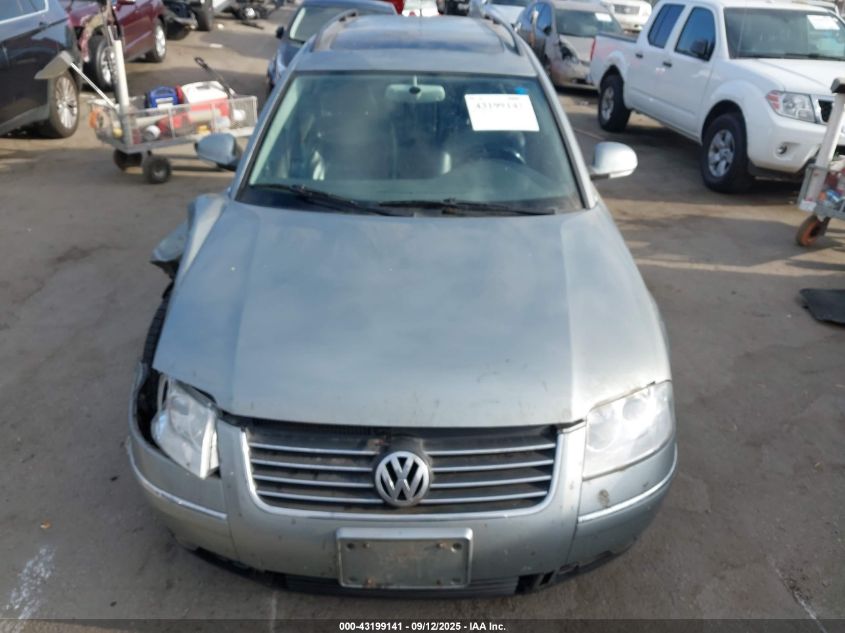 2005 Volkswagen Passat Glx VIN: WVWYU63B55E128560 Lot: 43199141