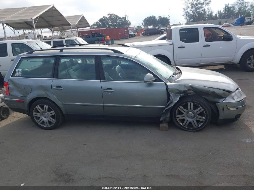 2005 Volkswagen Passat Glx VIN: WVWYU63B55E128560 Lot: 43199141