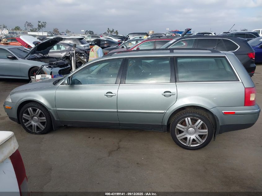 2005 Volkswagen Passat Glx VIN: WVWYU63B55E128560 Lot: 43199141
