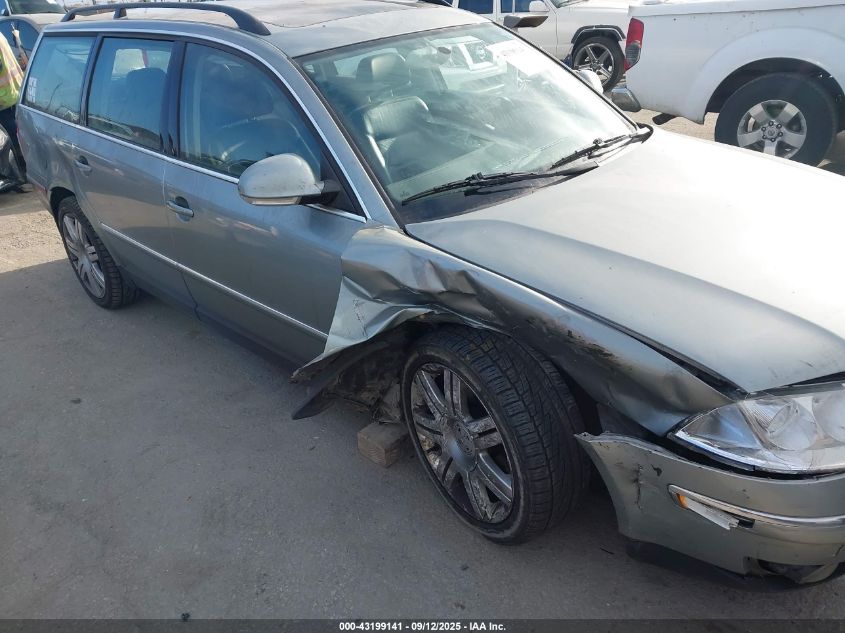 2005 Volkswagen Passat Glx VIN: WVWYU63B55E128560 Lot: 43199141