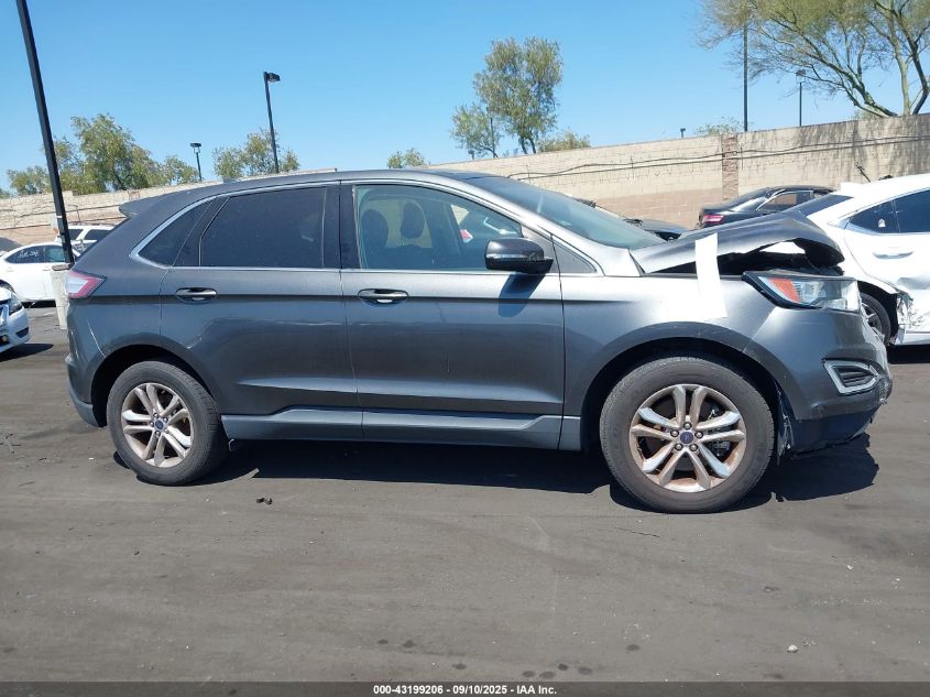 2016 Ford Edge Sel VIN: 2FMPK4J8XGBB27380 Lot: 43199206