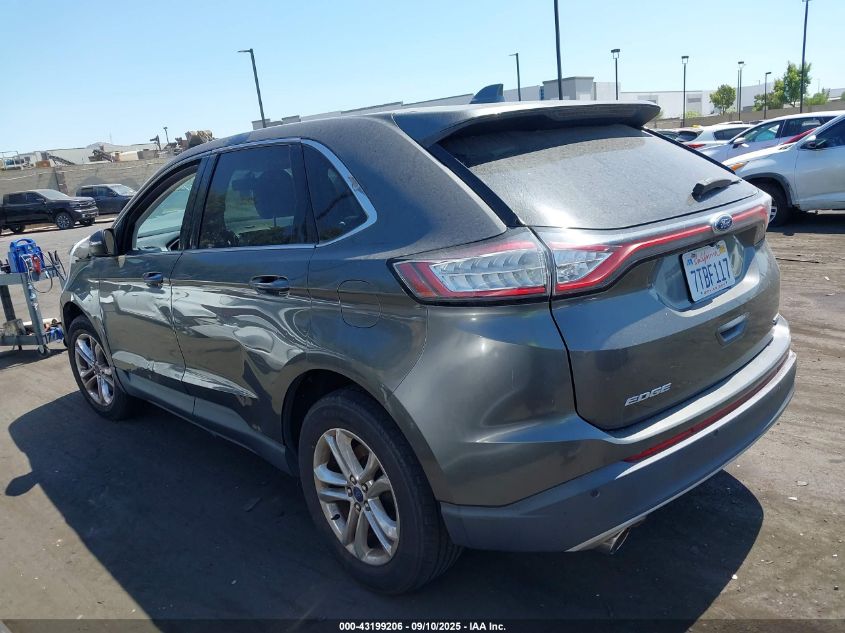 2016 Ford Edge Sel VIN: 2FMPK4J8XGBB27380 Lot: 43199206