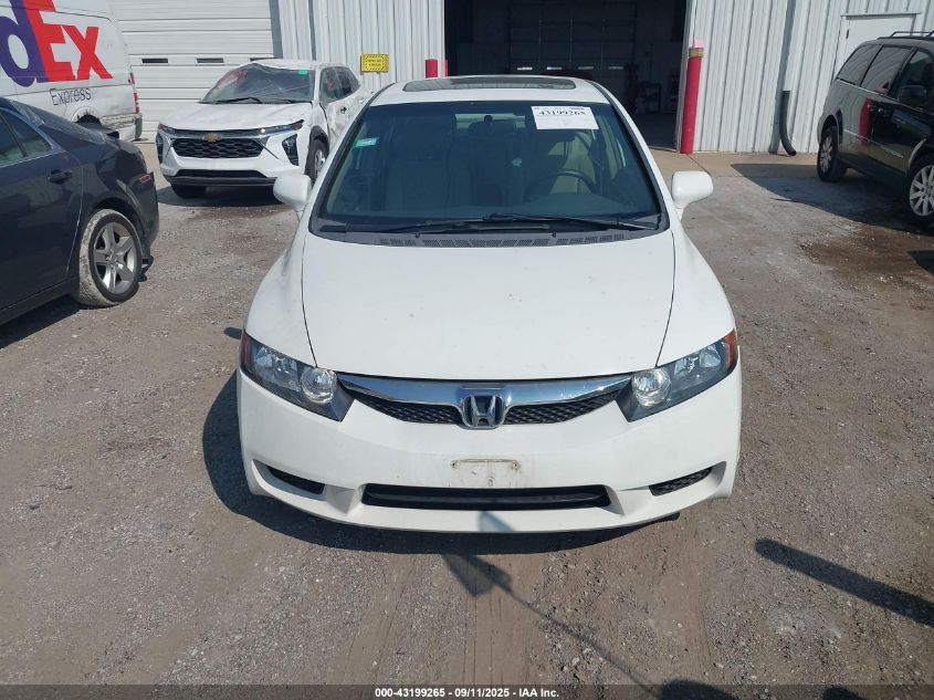 2009 Honda Civic Ex VIN: 19XFA16889E000648 Lot: 43199265