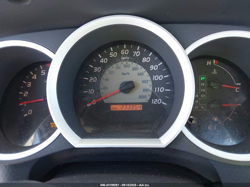 2007 Toyota Tacoma Prerunner V6 VIN: 5TEKU72N77Z407340 Lot: 43199281