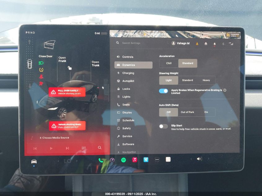 2025 Tesla Model 3 Long Range Rear-Wheel Drive VIN: 5YJ3E1EA3SF968930 Lot: 43199339