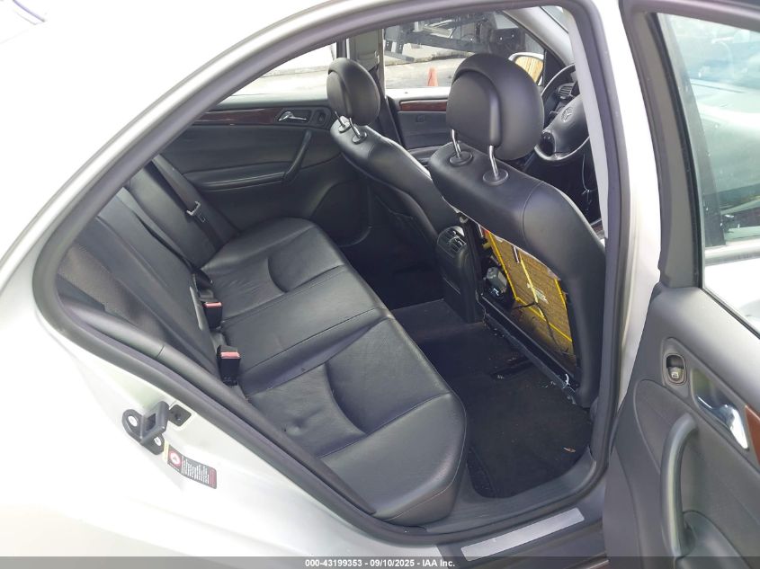 2002 Mercedes-Benz C 240 VIN: WDBRF61JX2F148039 Lot: 43199353