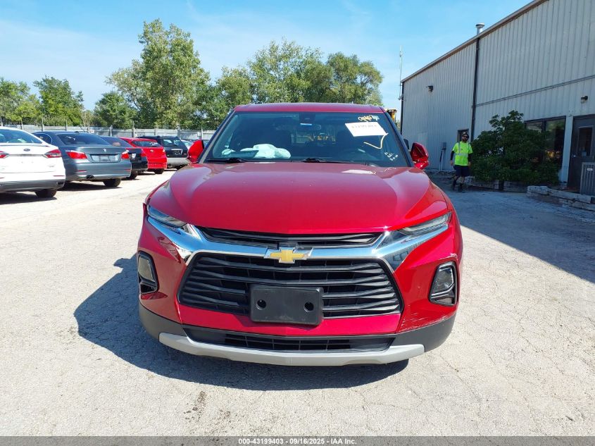 2022 Chevrolet Blazer Fwd 2Lt VIN: 3GNKBCR41NS152872 Lot: 43199403