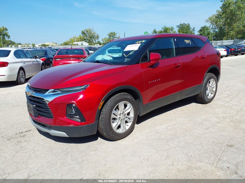 3GNKBCR41NS152872 2022 CHEVROLET BLAZER photo no. 2