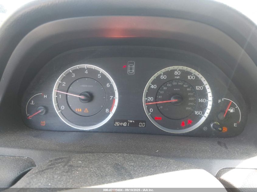 2008 Honda Accord 2.4 Ex-L VIN: 1HGCS11818A017866 Lot: 43199404