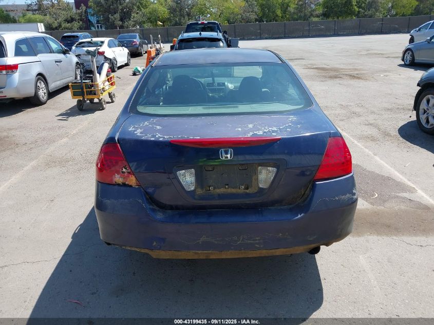 2006 Honda Accord 2.4 Ex VIN: 1HGCM56736A026096 Lot: 43199435