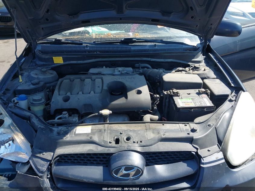 2010 Hyundai Accent Gs VIN: KMHCM3AC1AU168974 Lot: 43199452