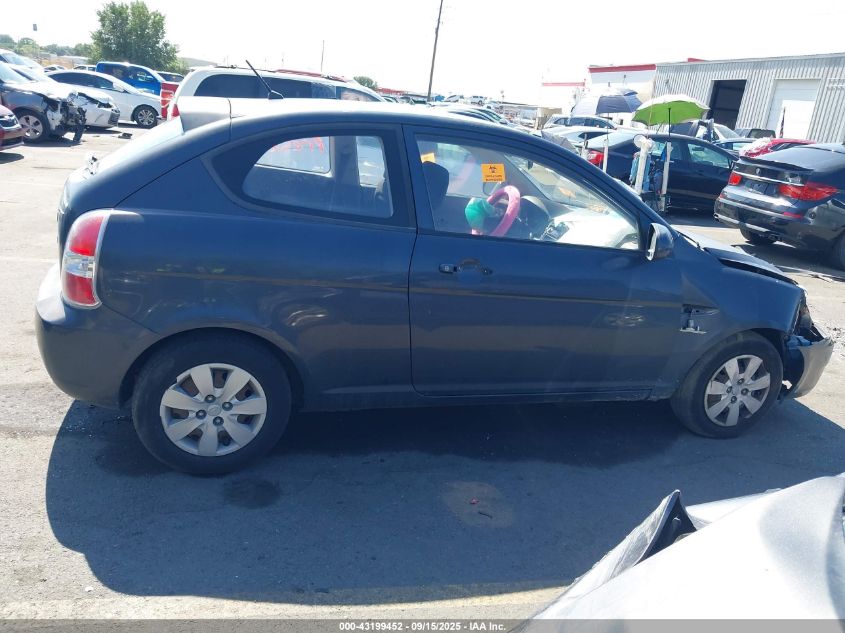 2010 Hyundai Accent Gs VIN: KMHCM3AC1AU168974 Lot: 43199452