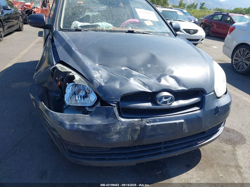 2010 Hyundai Accent Gs VIN: KMHCM3AC1AU168974 Lot: 43199452