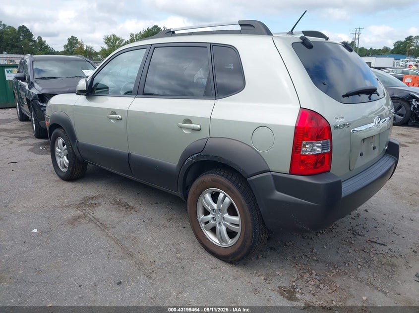 2006 Hyundai Tucson Gls/Limited gold other gasoline KM8JN72D86U257564 photo #4