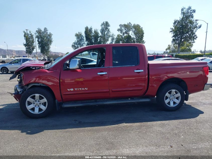 2005 Nissan Titan Le VIN: 1N6AA07B05N530386 Lot: 43199466