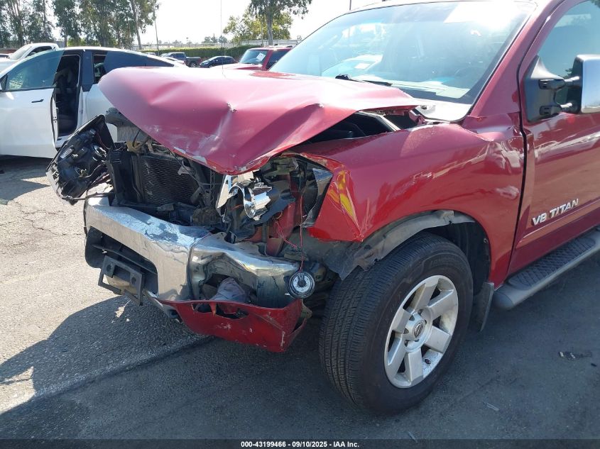 2005 Nissan Titan Le VIN: 1N6AA07B05N530386 Lot: 43199466