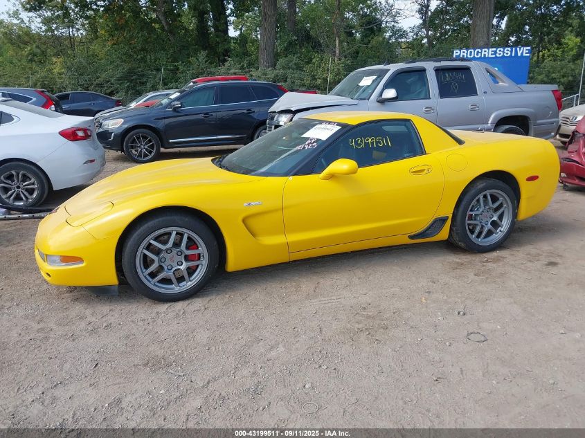 2002 Chevrolet Corvette Z06 Hardtop VIN: 1G1YY12SX25121925 Lot: 43199511