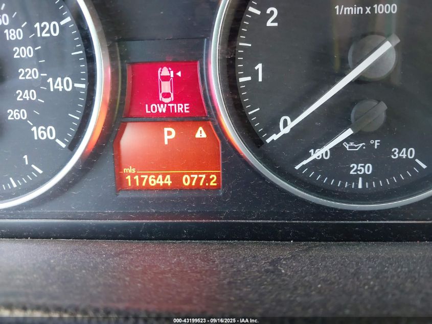 2009 BMW 335I I VIN: WBAPM77569NL87115 Lot: 43199523