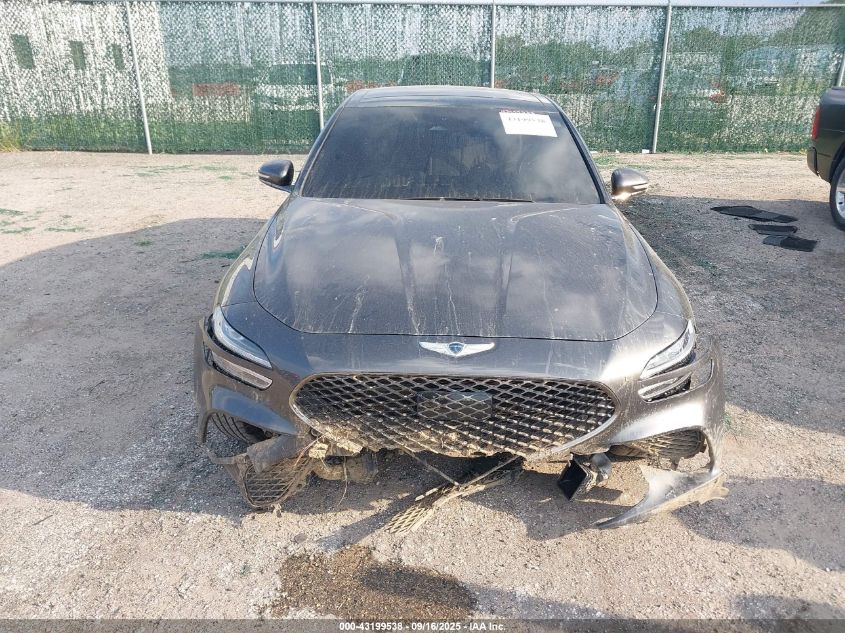 2023 Genesis G70 Prestige VIN: KMTG34TA3PU111180 Lot: 43199538