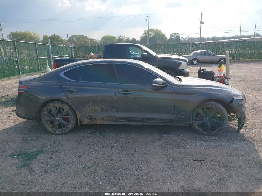 2023 Genesis G70 Prestige VIN: KMTG34TA3PU111180 Lot: 43199538