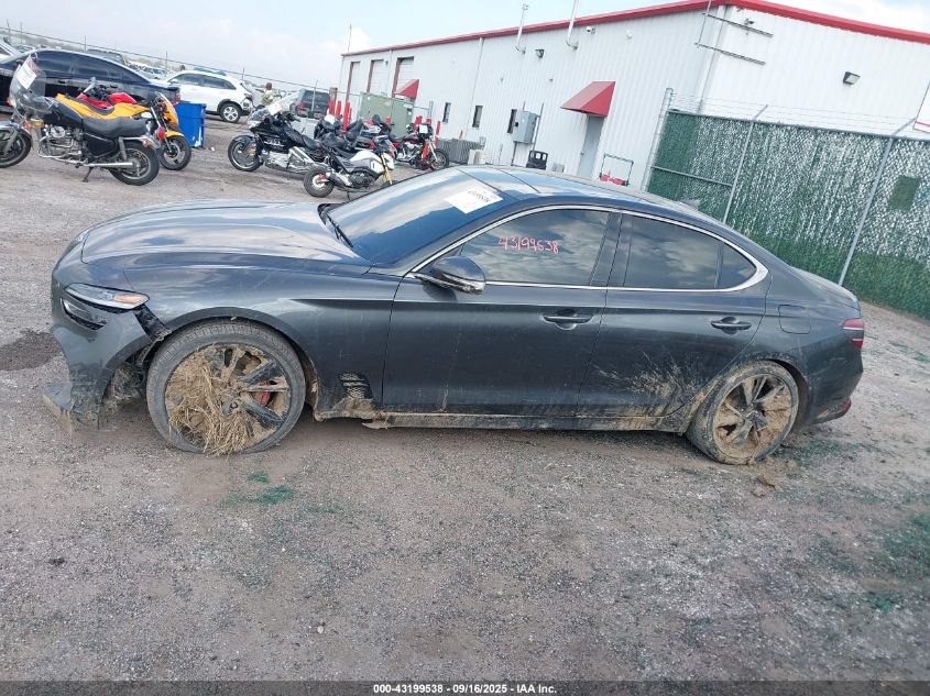 2023 Genesis G70 Prestige VIN: KMTG34TA3PU111180 Lot: 43199538