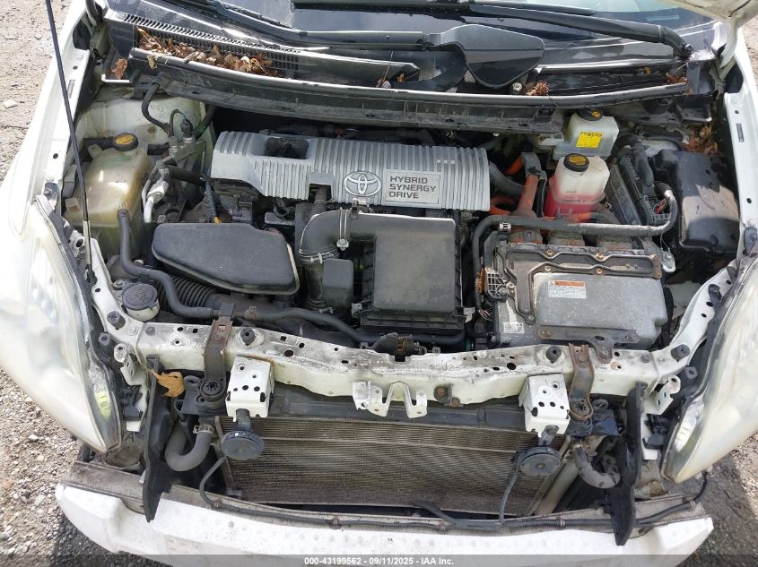 2011 Toyota Prius Two VIN: JTDKN3DU7B1467843 Lot: 43199562