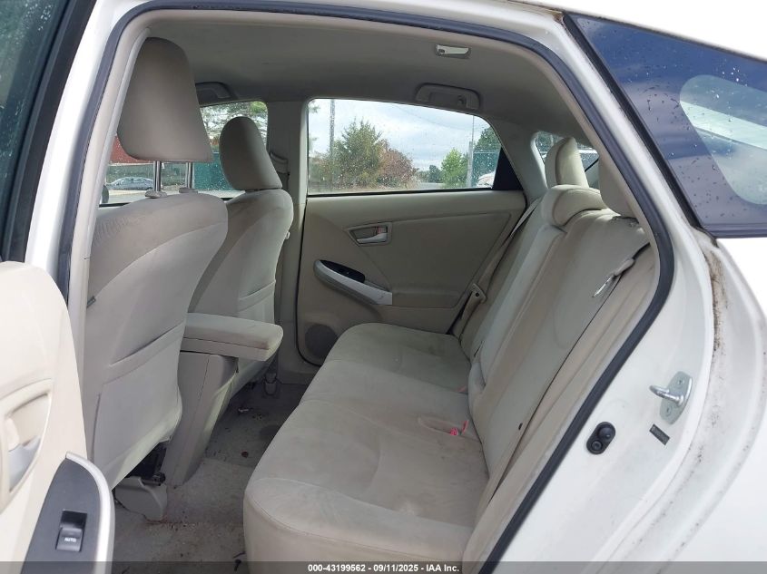 2011 Toyota Prius Two VIN: JTDKN3DU7B1467843 Lot: 43199562