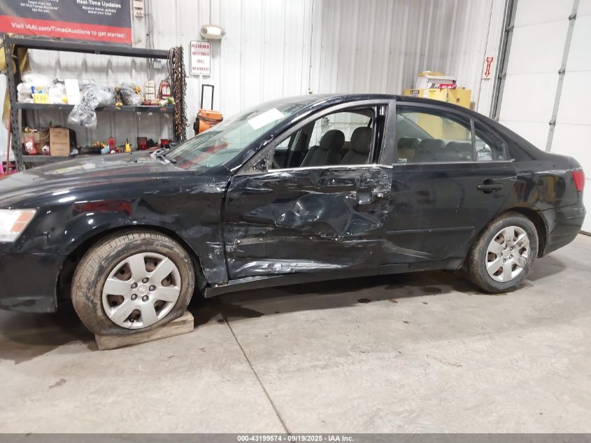 2009 Hyundai Sonata Gls VIN: 5NPET46C69H410923 Lot: 43199574