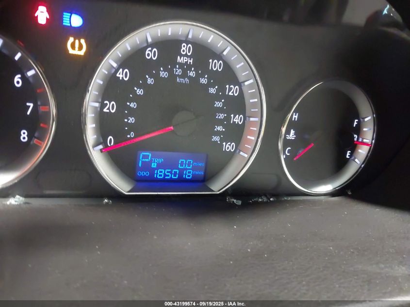 2009 Hyundai Sonata Gls VIN: 5NPET46C69H410923 Lot: 43199574