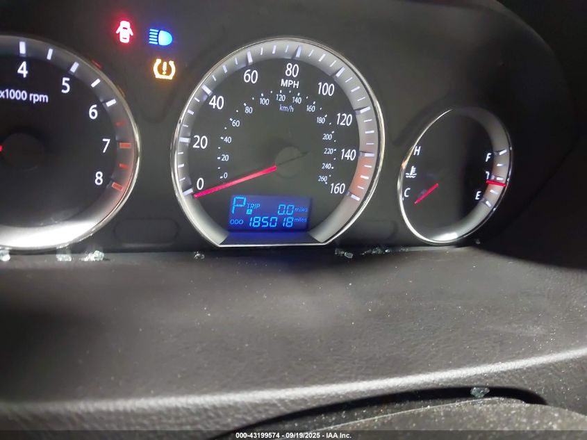 2009 Hyundai Sonata Gls VIN: 5NPET46C69H410923 Lot: 43199574