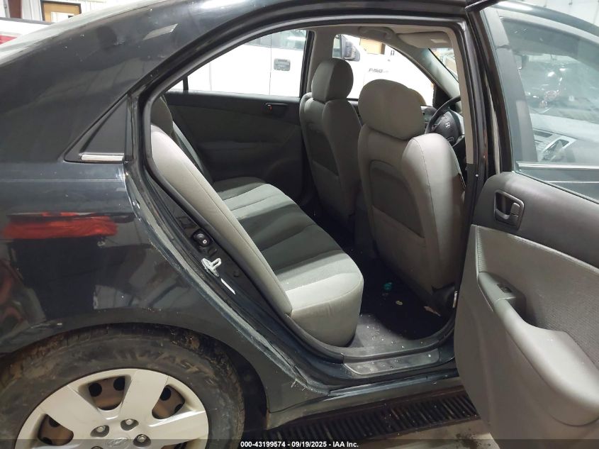 2009 Hyundai Sonata Gls VIN: 5NPET46C69H410923 Lot: 43199574