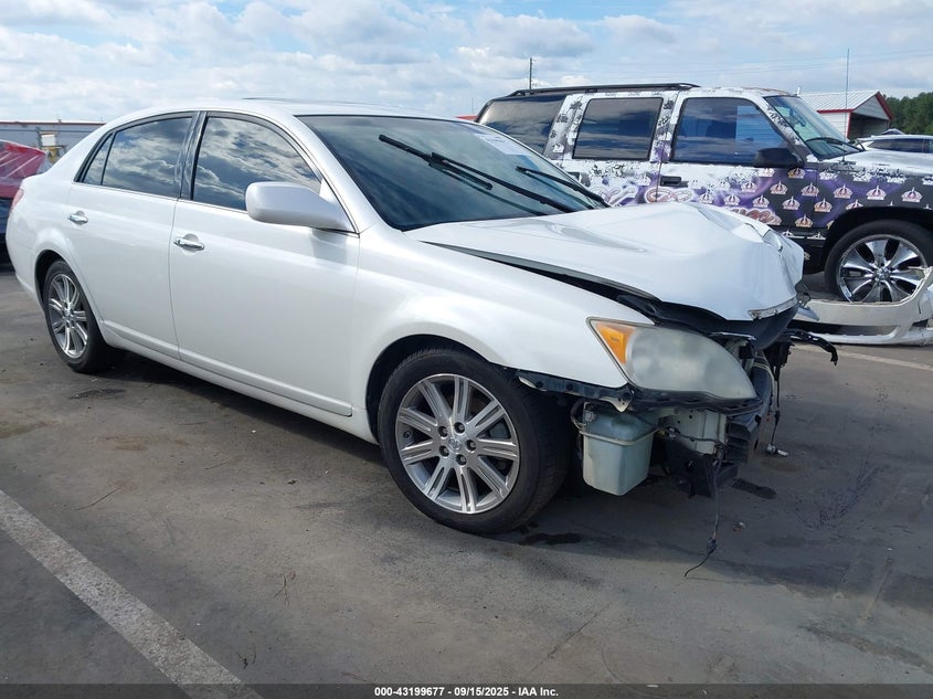 2008 Toyota Avalon Limited white sedan gasoline 4T1BK36B98U302898 photo #1