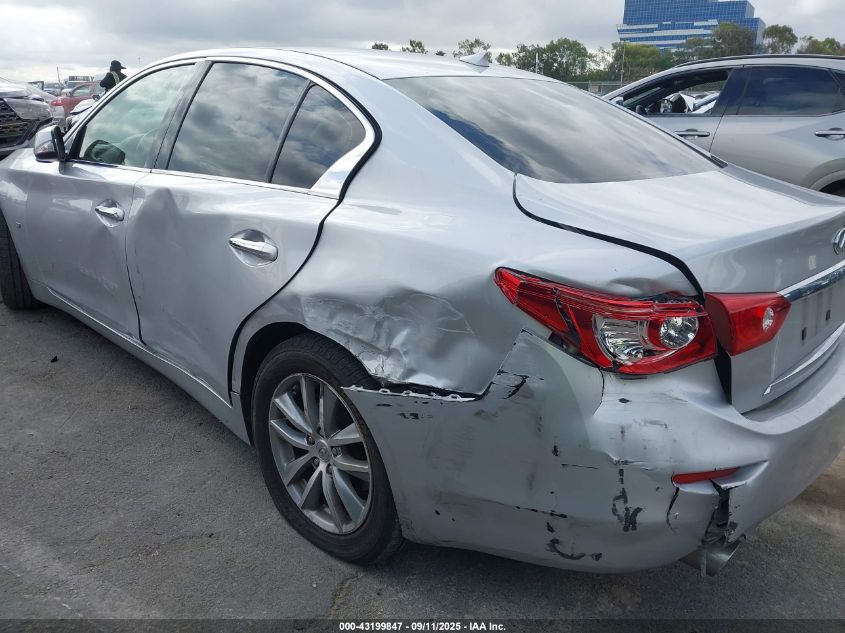 2014 Infiniti Q50 Premium VIN: JN1BV7APXEM673590 Lot: 43199847