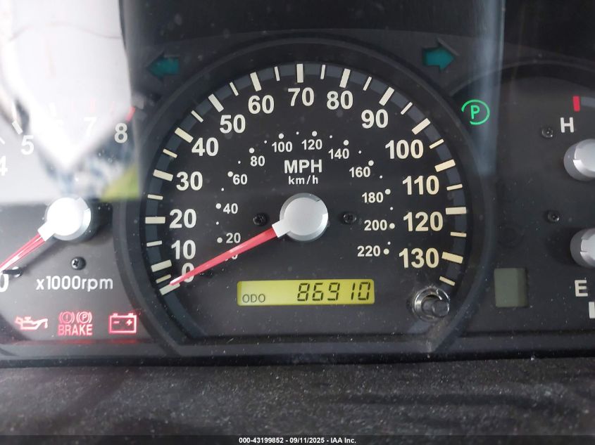 2005 Kia Sorento Ex/Lx VIN: KNDJC733755368809 Lot: 43199852