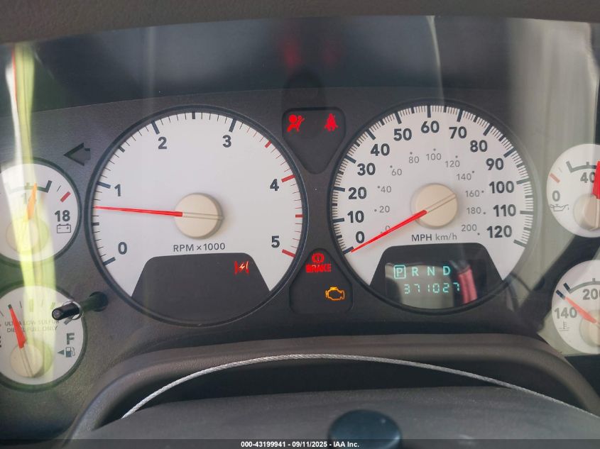 2007 Dodge Ram 2500 Slt/Trx4 Off Road/Sport/Power Wagon VIN: 1D7KS28A17J605604 Lot: 43199941