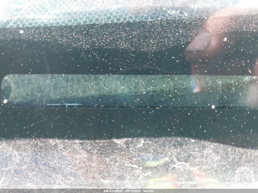 2011 Toyota Prius Three VIN: JTDKN3DUXB0277119 Lot: 43199947