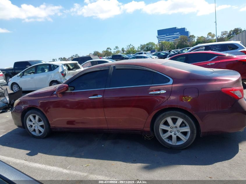 2008 Lexus Es 350 VIN: JTHBJ46G282193493 Lot: 43199954